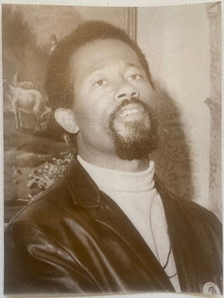 Original Press Photo of Black Panther Eldridge Cleaver as he Jumped Bail and Became an. Eldridge Cleaver Black Panthers.