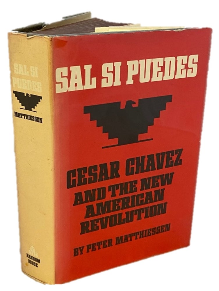 Item #17711 Signed First Edition of Cesar Chavez and the New American Revolution, an Account of Chavez and the UFW's Struggle. MATTHIESSEN Cesar Chavez, Peter.