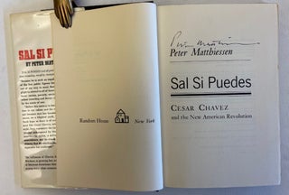 Signed First Edition of Cesar Chavez and the New American Revolution, an Account of Chavez and the UFW's Struggle