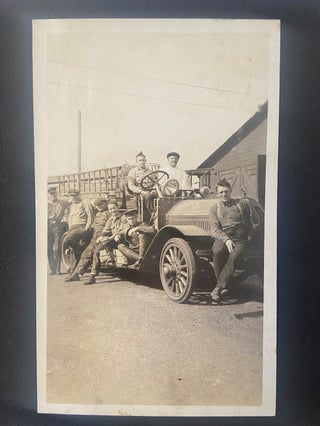 Very Early Motorized Fire Department Photo Album -circa 1915