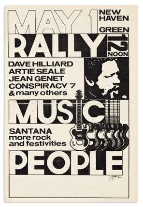 Item #17764 Black Panther's Rally for the People Poster. African Americana Black Panther