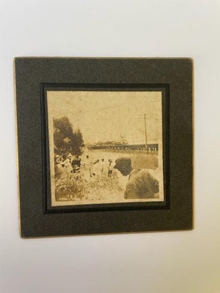 Item #17766 African American Mississippi River Baptism -1900's. PHOTOGRAPHY African American