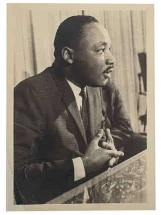 Item #17774 MLK Jr. Original Press Photo, taken by Black Photographer Johnnie R. Crump....