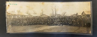 World War I American Soldier's Photo Album Depicting POWs, Trenches, and Artillery