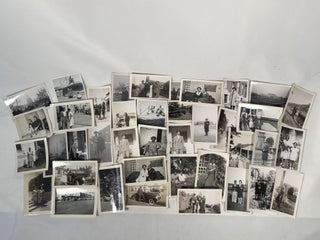 Item #17812 Collection of Photographs from a 1940s African American Military Family. Military...