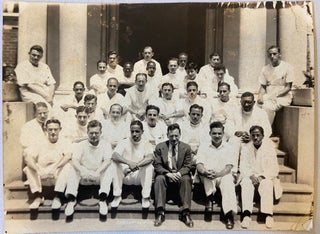 Item #17845 Original Photo of Black Medical Students c. 1940s. Medicine African American