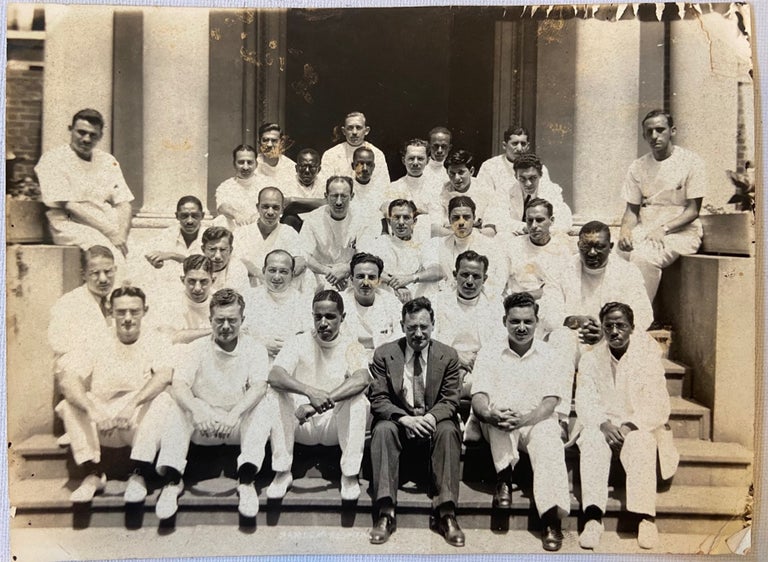 Item #17845 Original Photo of Black Medical Students c. 1940s. Medicine African American.