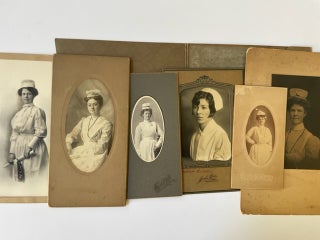 Item #17873 Original Portraits of Women in Nursing, 1880s-1930. Photography Women in Nursing