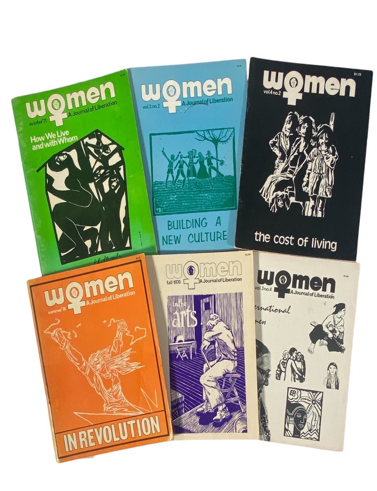 Item #17875 Second Wave Feminism and Cultural Production Women A Journal of Liberation Archive 1970 to 1975. Women: A. Journal of Liberation.