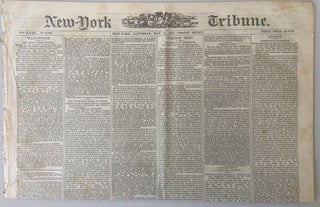 Victoria Woodhull's Presidential Campaign Newspaper, 1872. Victoria Woodhull.