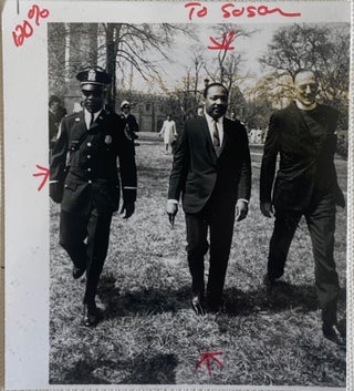 Item #17950 Martin Luther King Jr. Original Photo Going To His Last Sermon Before His...