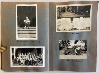 Photo Album of 1930s Rock Climbers and Outdoorsmen traveling Across California, Hawaii, and Alaska Mountains