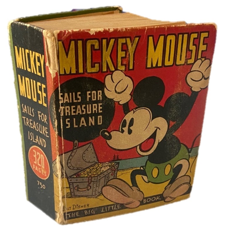 Item #17973 Walt Disney, Mickey Mouse Sails for Treasure Island. Walt Disney.