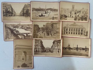 Item #18008 19th Century Photo Archive of Old Paris. Photography Old Paris
