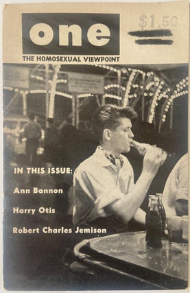 1961 Issue of One, Gay Magazine Charged with Obscenity Violation. Magazine LGBTQ.