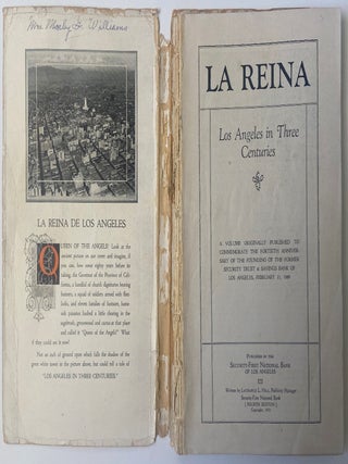 La Reina, Los Angeles in Three Centuries, 1931