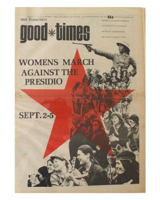 Item #18089 San Francisco Good Times Countercultural Underground Newspaper Covering George...