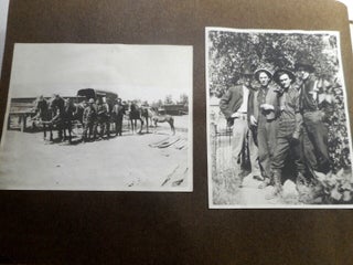 Item #18125 Scrapbook with Photos of California History 1920s-50s. Scrapbook California