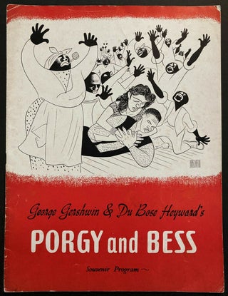 Souvenir Program from Gershwin's Porgy and Bess. George Gershwin.
