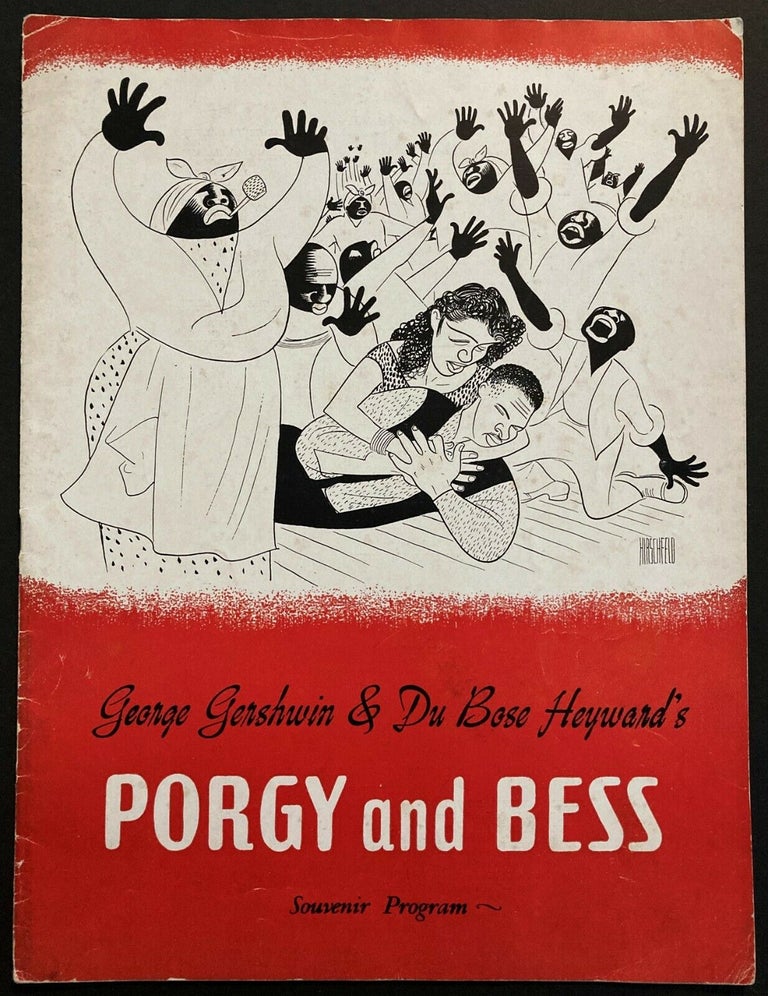 Item #18168 Souvenir Program from Gershwin's Porgy and Bess. George Gershwin.