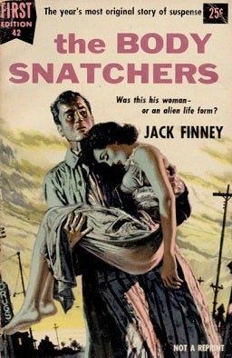Item #18171 Jack Finney's Iconic Science Fiction Thriller The Body Snatchers. Jack Finney Science Fiction.