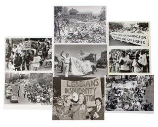 Item #18194 Photo Archive of the Fight for Gay Rights. Activism LGBTQ
