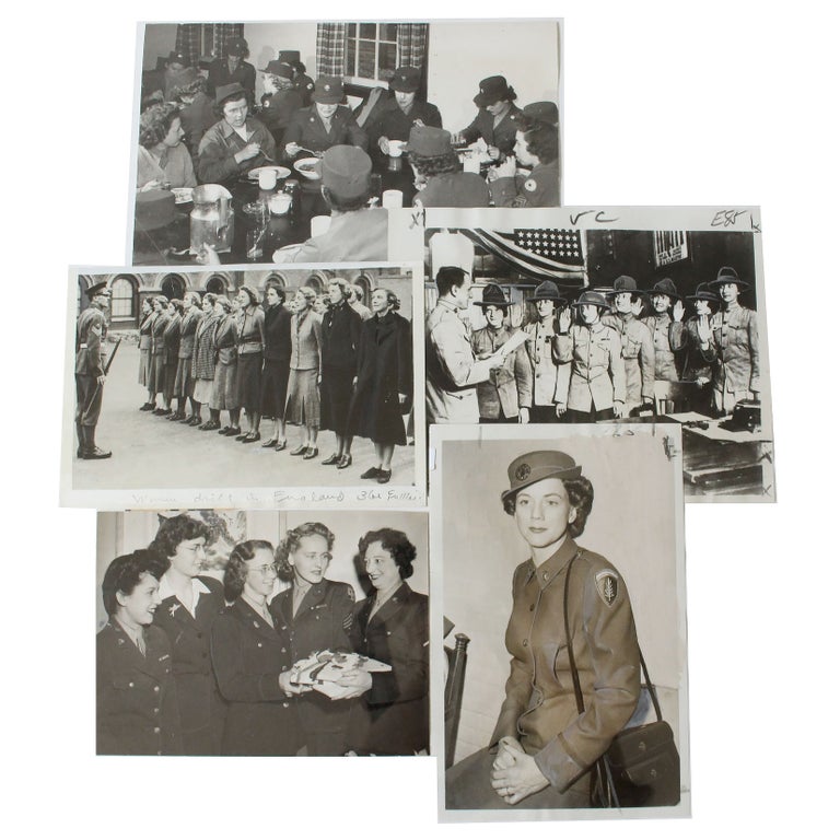 Item #18211 Photo Archive of Women in the Military, 1938-1950. Military Women in the Military.