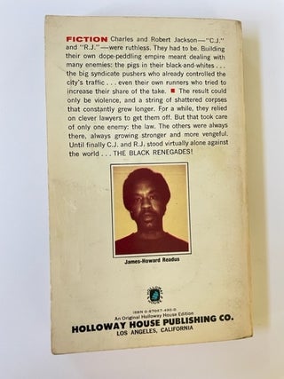 Black Renegades, James-Howard Readus Blaxploitation Pulp Novel 1976