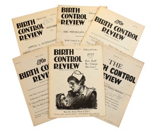 Item #18245 Six Issues of the Birth Control Review from 1919. Margaret Sanger