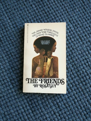 Item #18246 Rosa Guy's The Friends First Edition Signed and Inscribed by the Author, 1973....