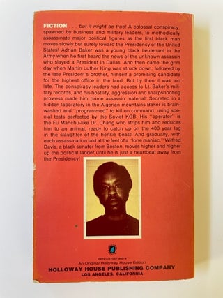 The Black Assassin by James-Howard Readus Blaxploitation Novel from Holloway House, 1975