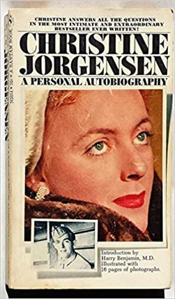 Item #18268 [LGBTQ] Christine Jorgensen A Personal Autobiography by First American Trans Woman to...