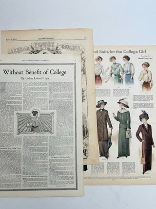 Women in College Freedom and Fashion, 1861-1919. Women's History Women's Education.