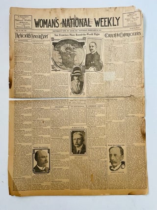 Item #18314 1914 Women's Suffrage Newspaper as Groups Coalesced Around the Cause. Women's Rights...