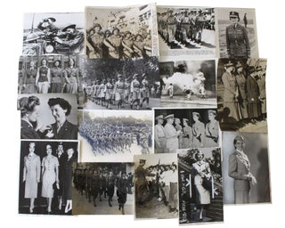 Item #18412 Photo Archive of Women in the Military Around the World, 1920s-1960s. Military Women...