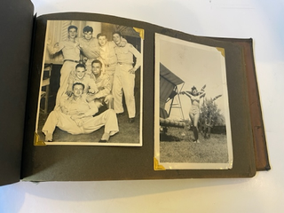 World War II Navy Photo Album Showing USS Princeton and its Sailors in China and Japan Before it was Hit and Sunk in 1944