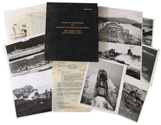 Instruction Manual for Operating Ballasting Control System Tank Landing Craft for Normandy Invasion. Navy World War II.