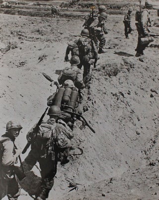 Invasion of Okinawa WWII Large Photo Archive