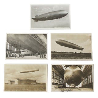 Item #18443 Zeppelins and Hindenburg Collection. Aircraft Zeppelin