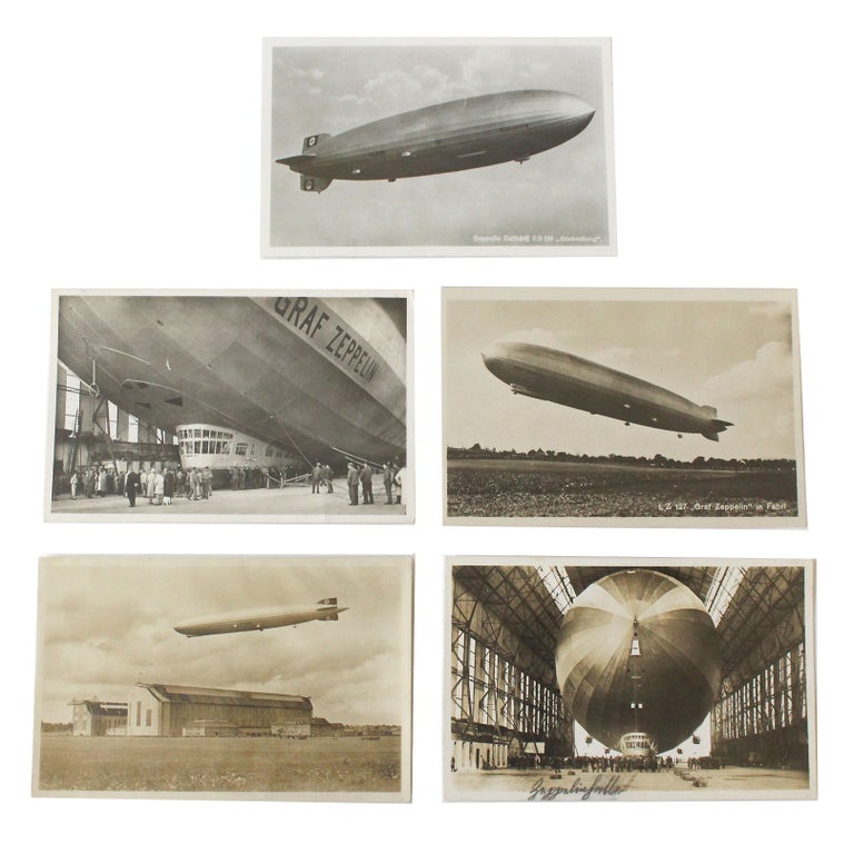 Item #18443 Zeppelins and Hindenburg Collection. Aircraft Zeppelin.