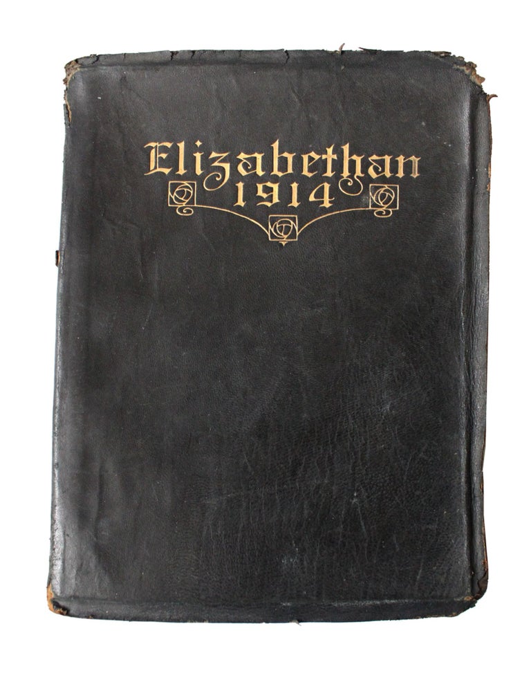 Item #18452 Progressive Era Yearbook for Women's College, Elizabeth College North Carolina 1914:. North Carolina Women's Education.