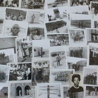 Item #18465 1950s-1960s Photo Archive of African American Soldiers Stationed in Japan. Military...