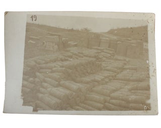 Extensive Archive of 109 Real Photo Postcards Showing World War I Military, Heavy Artillery, and War Destruction