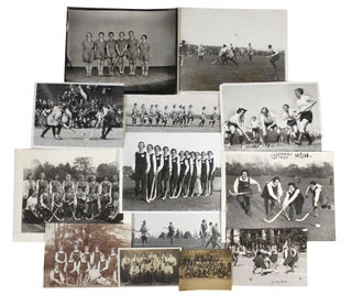 Item #18493 Early 20th Century Archive of Women's Field Hockey Photographs. Women Field hockey
