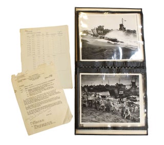 Item #18499 Archive of WWII Tank Landing Craft, Used in Amphibious Assaults at Normandy and Iwo...