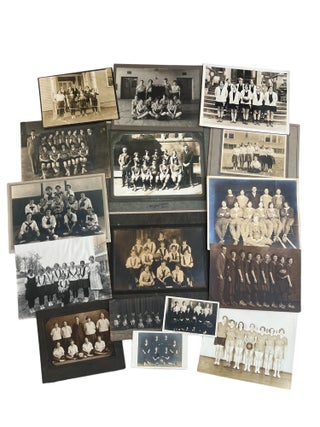 Item #18512 Women’s Sports History Early Basketball Team Photography 1918 to 1929 Uniform...