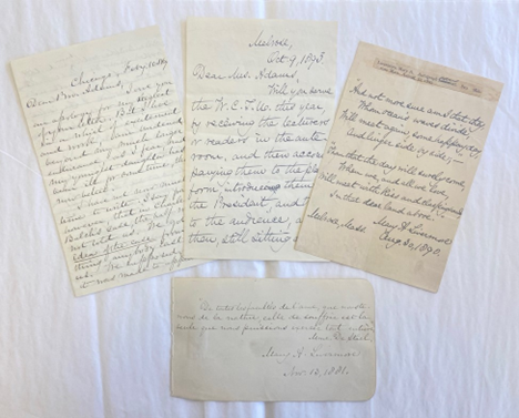 Item #18550 Abolitionist and Suffragist Mary Livermore Archive of Letters and Original Photograph. Mary Livermore.