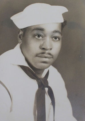 Item #18556 African American WWII Soldier and Swing Jazz Musican, John B. Wright Life In...