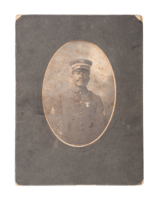 Item #18569 Portrait of a Black Sharpshooter from the 25th Infantry, US Colored Troops. 25th...