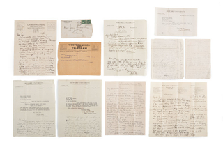 Item #18581 Howard University documents associated with Lewis B. Moore (1866-1928), prominent...